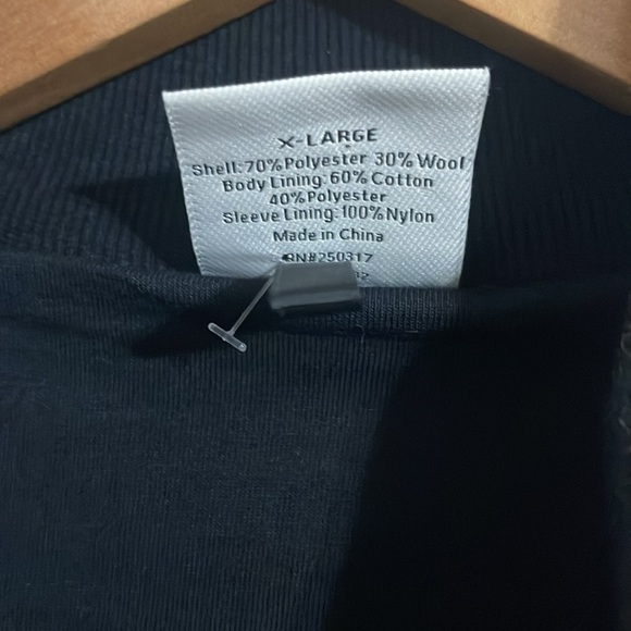 Varley Romar Jacket Brown/Black Wool Blend xl - Picture 8 of 13